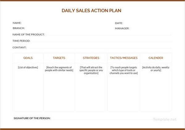 11 Daily Action Plan Examples Pdf Examples