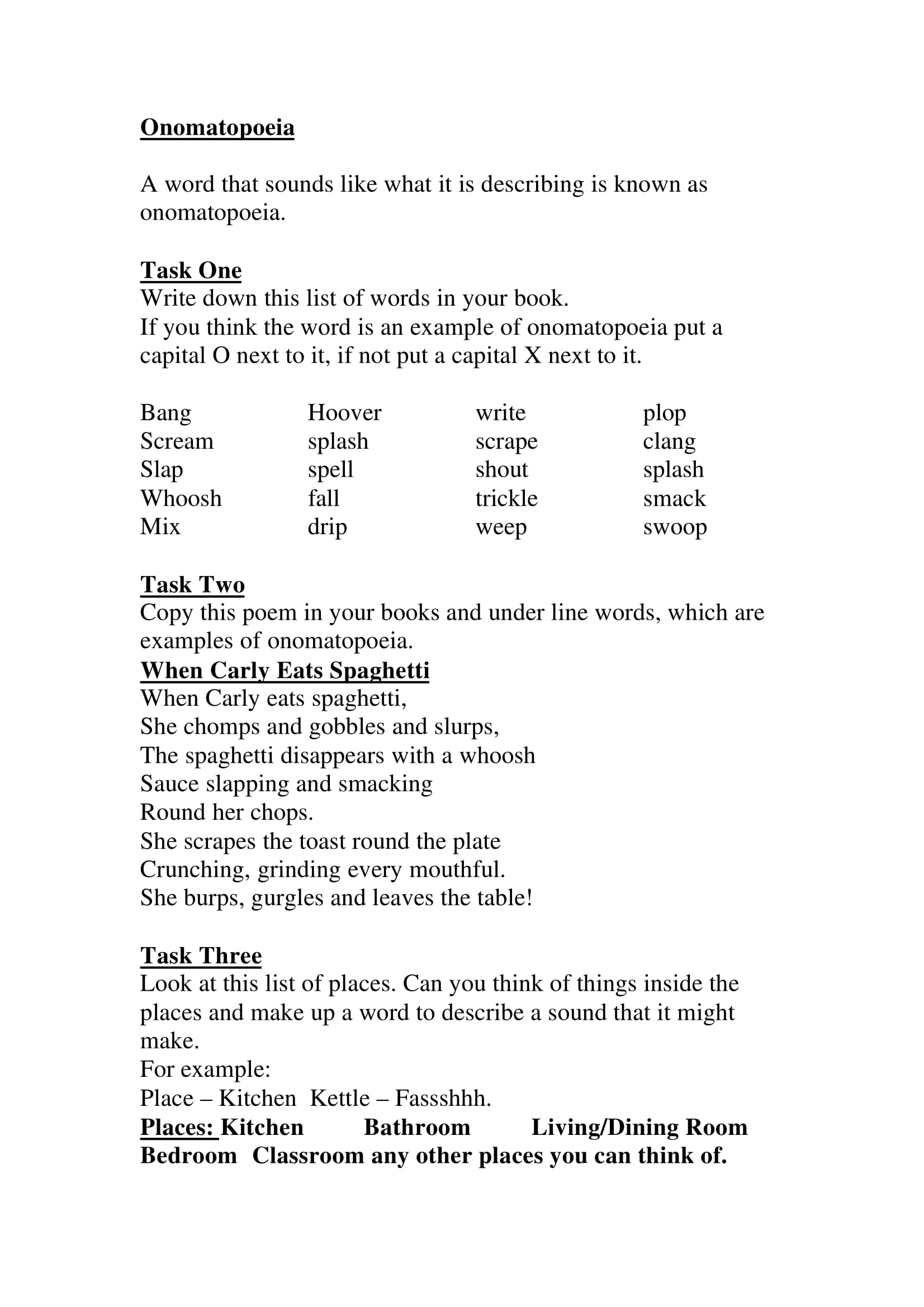 Apostrophe Poems Examples