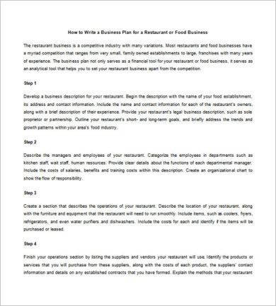 While it's tempting to stay inside of your comfort zone, it's important to occasionally break free and taste something different. 16+ Restaurant and Catering Business Plan Examples - PDF, Google Docs, Word, Apple Pages | Examples