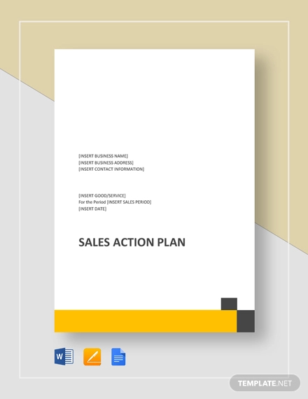 11 Printable Sales Action Plan Examples Pdf Word Docs Examples