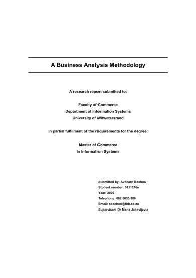 23 Business Analysis Report Examples In Pdf Ms Word Pages Google Docs Examples