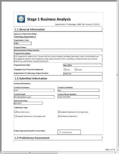 23 Business Analysis Report Examples In Pdf Ms Word Pages Google Docs Examples