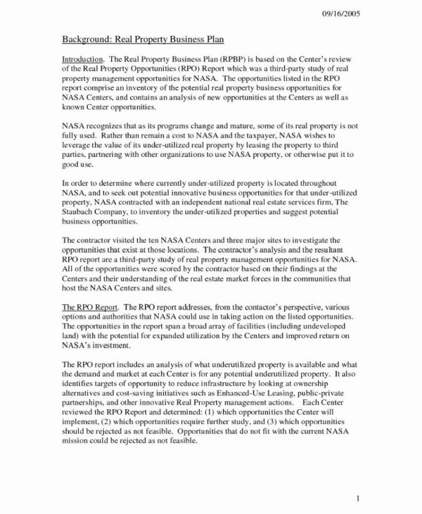 11 Rental Property Business Plan Examples In Pdf Ms Word Pages Google Docs Examples