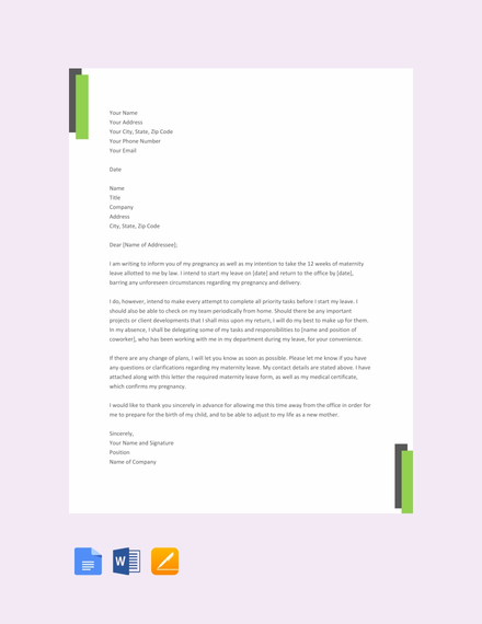14 Leave Letter Examples Templates In Word Pages Docs Pdf Examples