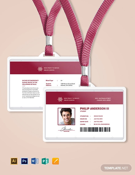 30 Id Card Examples In Psd Ai Ms Word Publisher Pages Examples