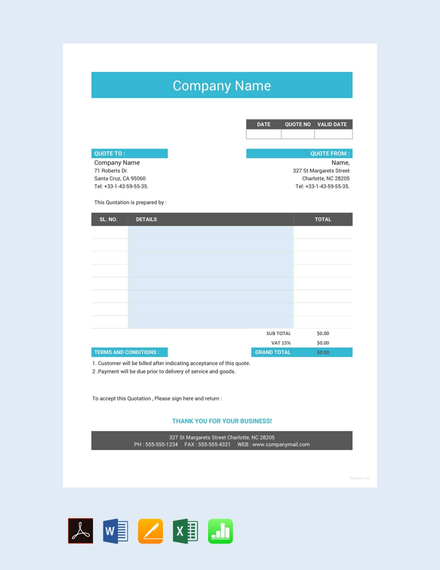 14 Quotation Examples Sales Websites Vehicles Examples