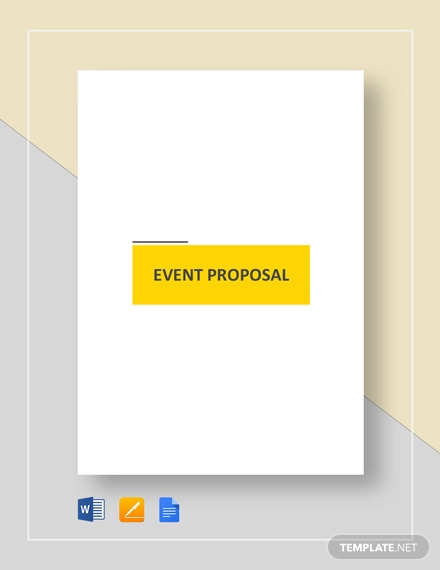 The first section of the form contains the basic contact information of the organizer and then it has got the space for filling out the details of the event. 36 Event Proposal Examples Pdf Doc Psd Examples