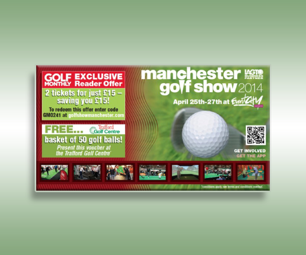 golf show ticket