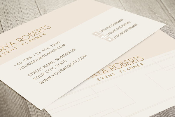 picture Event Planner Business Cards free 16 event business card examples