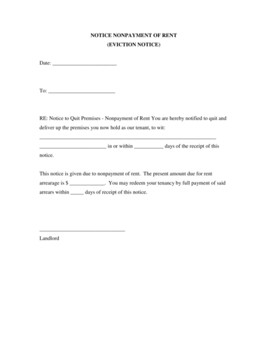 tenant eviction letter 10 examples format sample examples