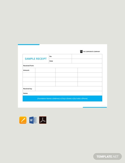 16 printable receipt examples pdf word examples