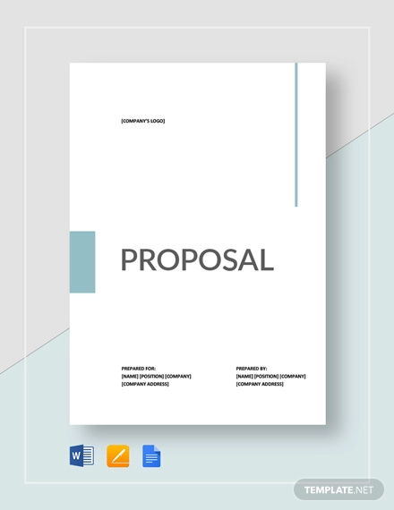 Free 59 Proposal Examples In Pdf Examples