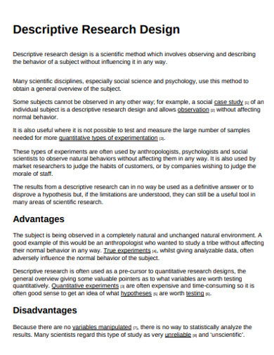 The qualitative report &lt;macro volume.title encode=&#x27;html_tags&#x27;&gt; 11 Descriptive Research Examples In Pdf Doc Examples