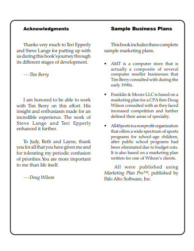 4 Book Marketing Plan Examples In Pdf Examples