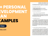Example Of A Personal Development Plan Top Personal Development Goals
