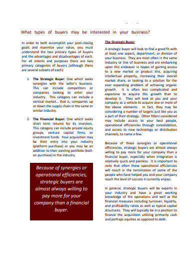 10 Exit Strategy Examples Business Company Marketing Examples