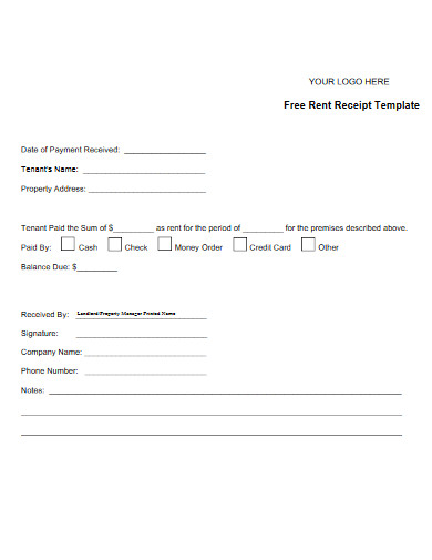 rental receipt examples 15 house apartment car examples