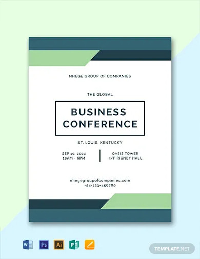 Event Conference Program - Space Pictures - Creative Retina Collection