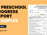 Kindergarten Program Pre Report Card Comments Exles Pdf Free Download
