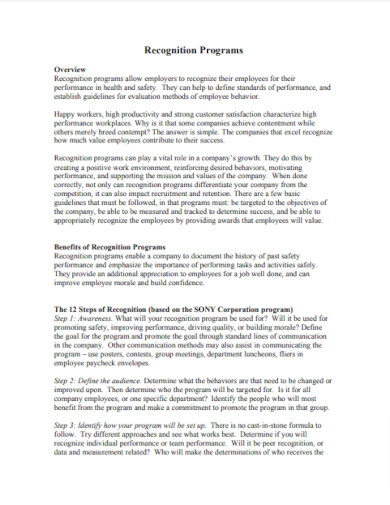 25 Examples Of Recognition Programs Vivid Examples - Professional Gradient Background - 8K