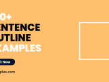 99 Sentence Outline Examples