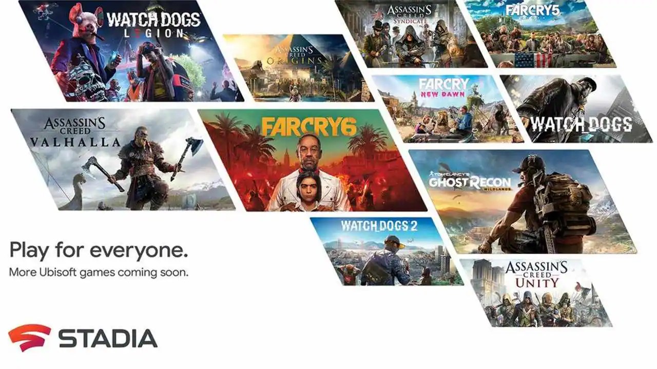 Online betting and gaming expertise and advice. Google Stadia To Get Ubisoft Titles Like Assassin S Creed Valhalla Far Cry 6 Watch Dogs Legion This Month Technology News Firstpost
