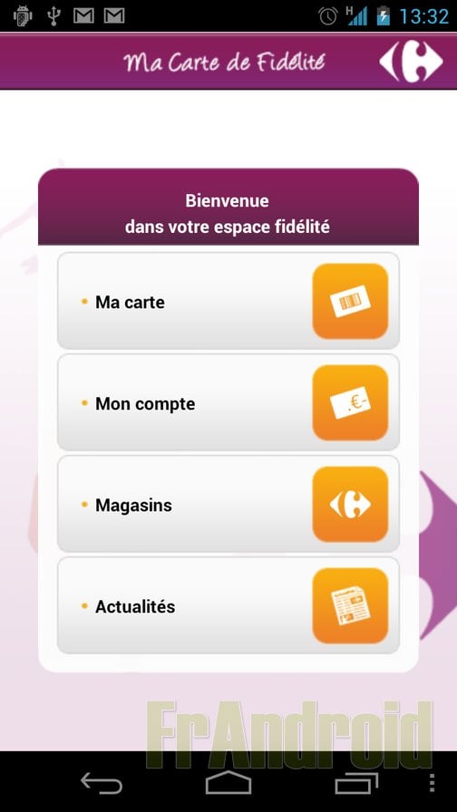 Test de l'application Carrefour Fidélité - Frandroid