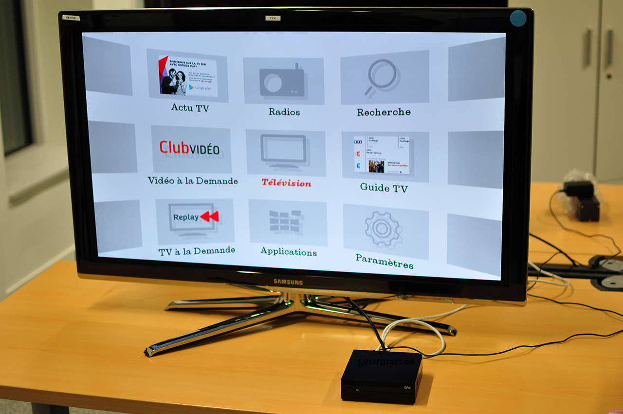 Décodeur TV SFR avec Google play SZ930T-HF