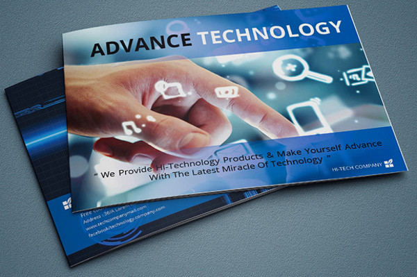 Free 22 Technology Brochure Templates In Psd Vector Eps Indesign Ms Word Pages Publisher Ai