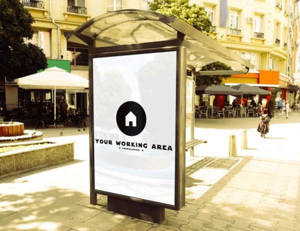 Outdoor advertisement bus shelter mockup ideal for different types of ads and branding designs. Free 19 Bus Advertising Mockups In Psd Indesign Ai Vector Eps