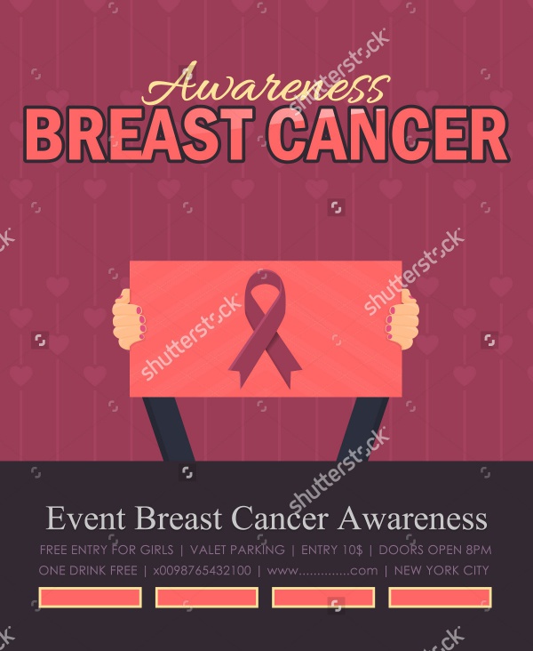 Free 19 Breast Cancer Flyer Templates In Psd Ai Indesign Ms Word Pages Publisher