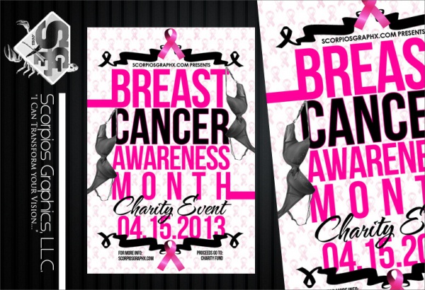 Free 19 Breast Cancer Flyer Templates In Psd Ai Indesign Ms Word Pages Publisher