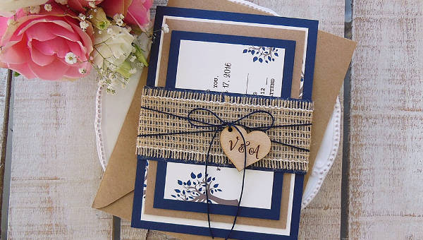 Free 10 Elegant Rustic Wedding Invitation Designs In Ms Word Ai Psd