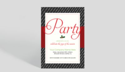 Perfect your business card making skills with these easy diy tips. Celebrate With Us Corporate Party Invitation, 1025675 - Business Christmas Cards