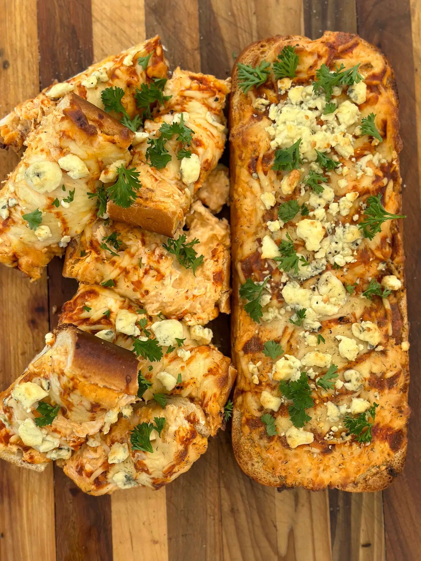 Cheesy Buffalo Chicken French Bread - Download Stunning Sunset Texture | High Resolution