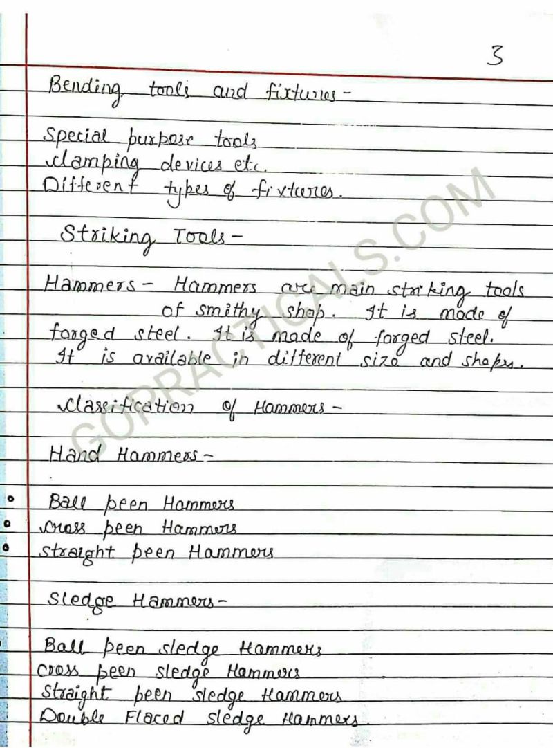 Smithy Workshop 1 Process And Material Engineering Lecture Slides Docsity - Best Mountain Pictures in Mobile