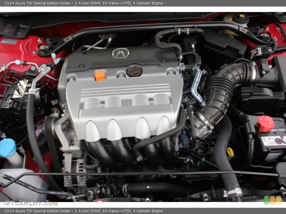 2.4 liter dohc 16-valve i-vtec 4 cylinder engine for the 2014 acura tsx