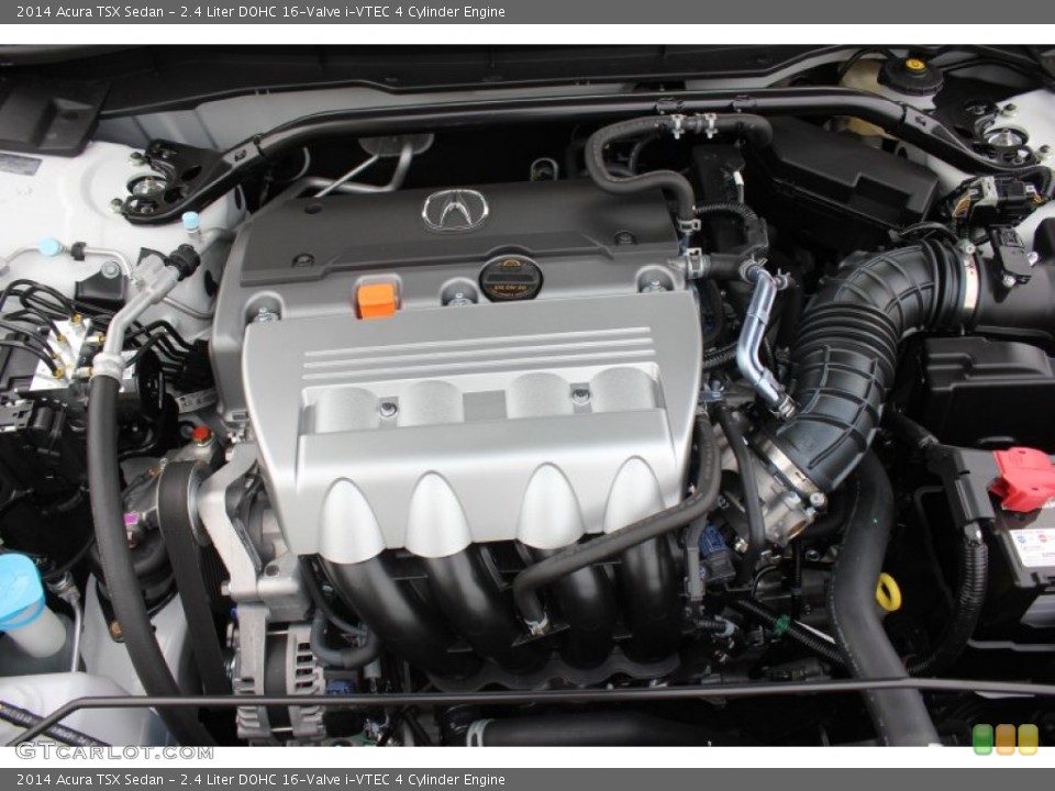 2.4 liter dohc 16-valve i-vtec 4 cylinder engine for the 2014 acura tsx