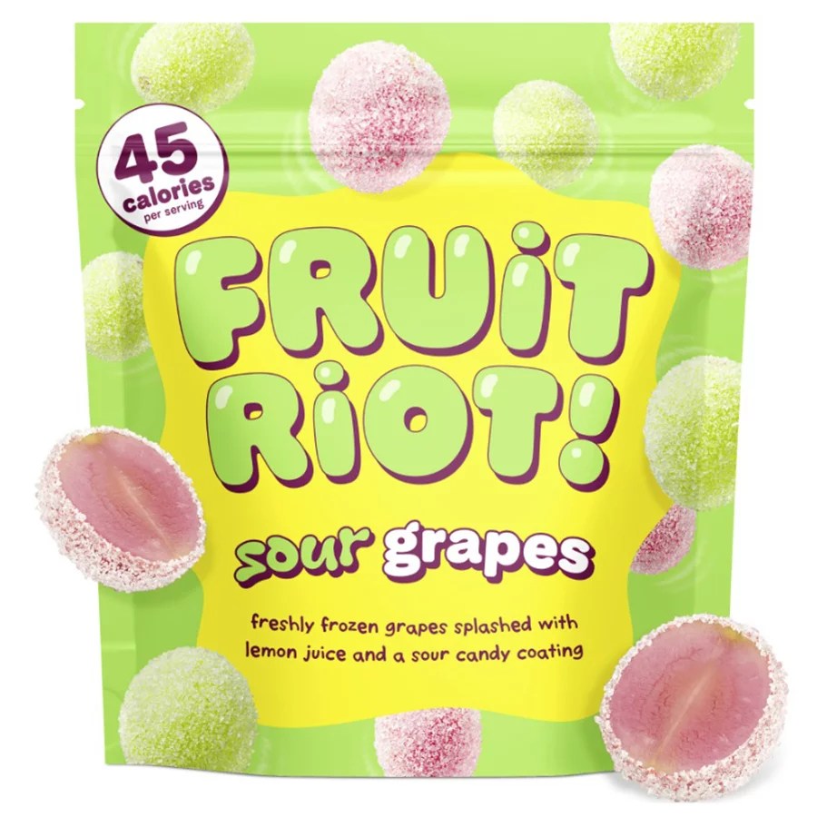 Fruit Riot Sour Grapes Shop Bars Pops At H E B 012356539 1