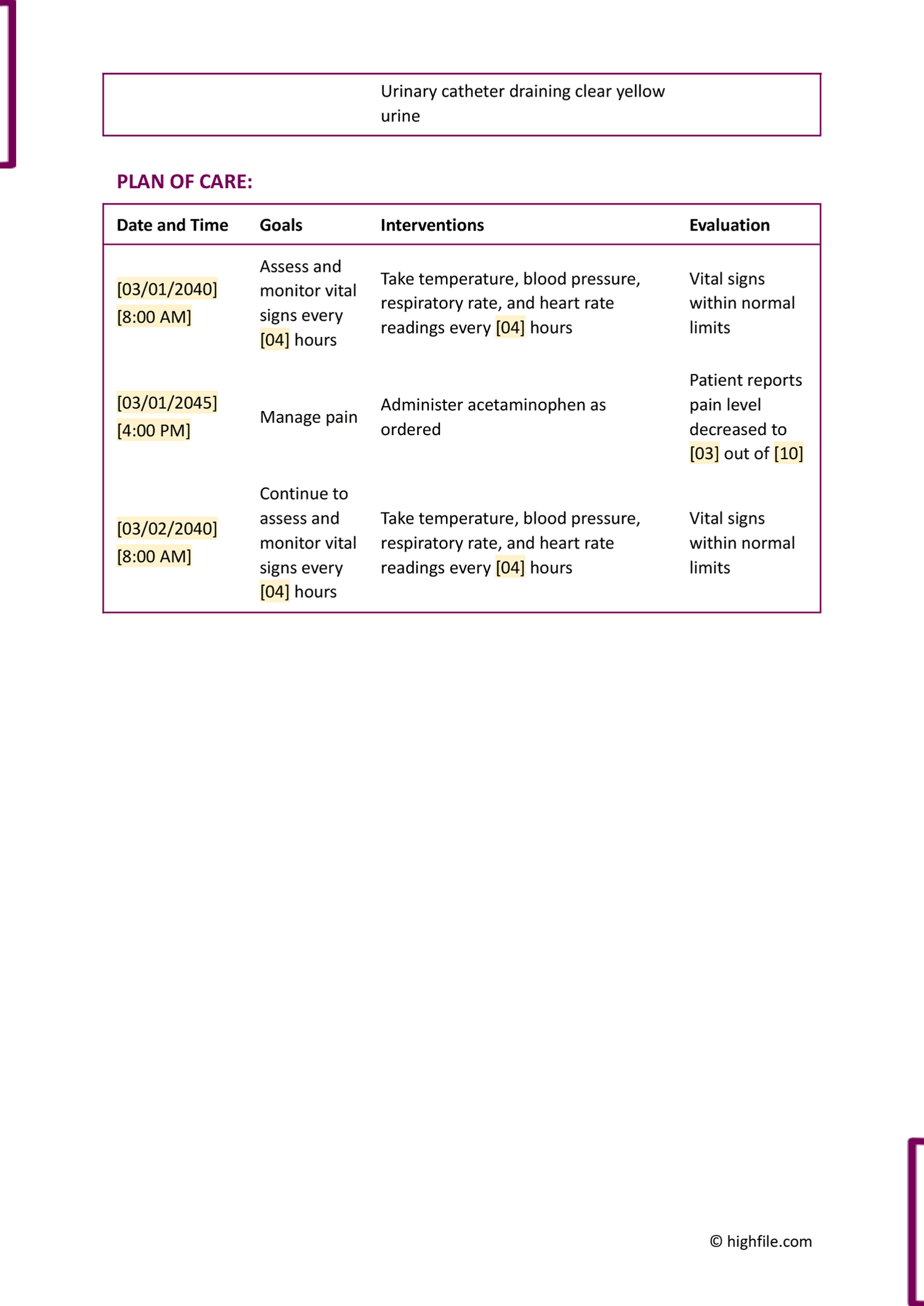 Nursing Progress Notes Template - Download Modern Landscape Wallpaper | Full HD