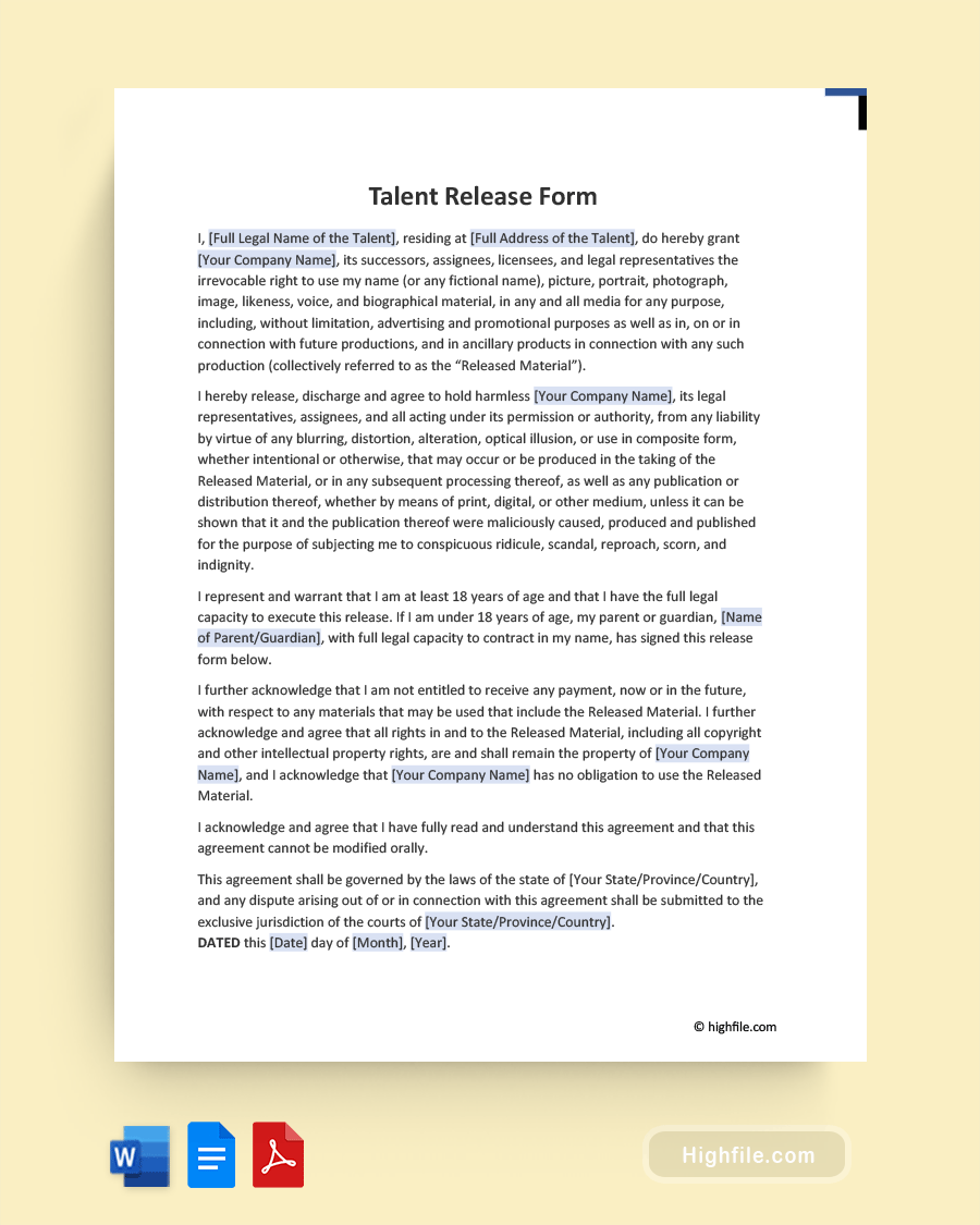 Free Customizable Release Form Templates Highfile - Dark Wallpaper Collection - Mobile Quality
