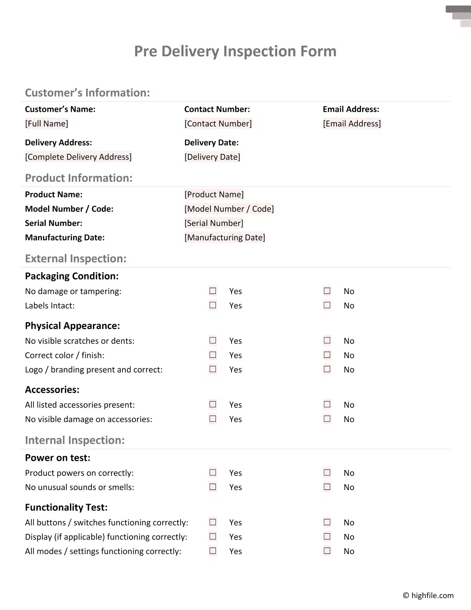 Inspection Form Typeform Template - Nature Background Collection - Retina Quality