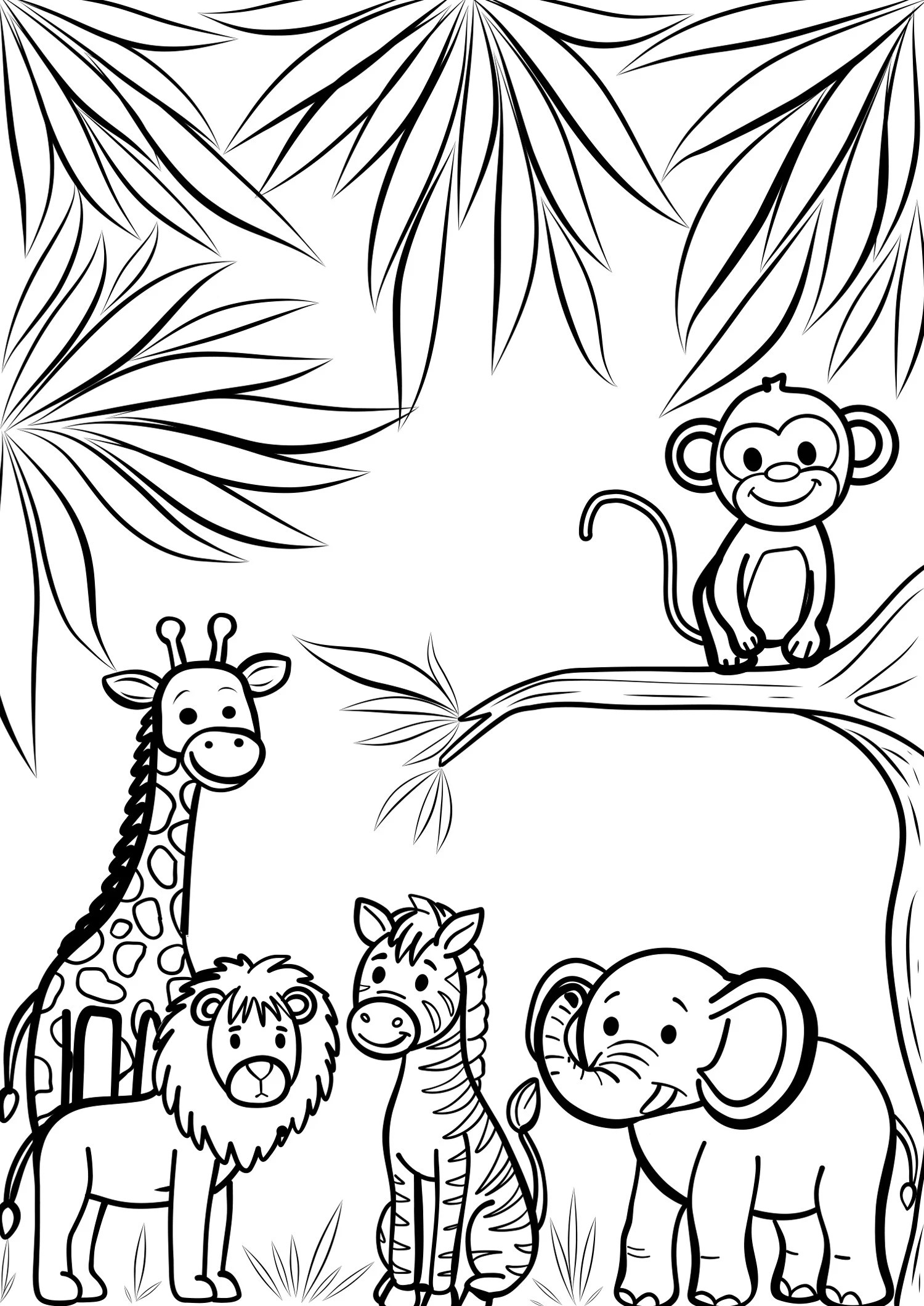 Animals Coloring Page Pdf - Elegant HD Space Photos | Free Download