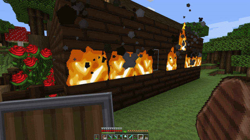 Minecraft Tnt Explosion Animation - Download High Quality Sunset Texture | Retina