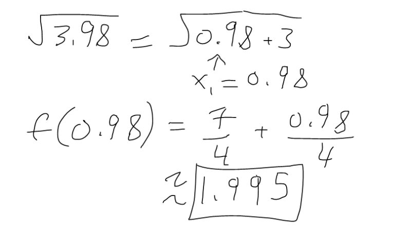 Linear Approximation Example On Square Roots Peakd - Download Incredible City Texture | Full HD