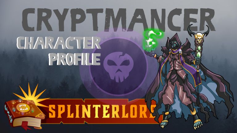 Splinterguide Crypt Mancer Splinterlands Card Analysis - Colorful Backgrounds - Modern Ultra HD Collection