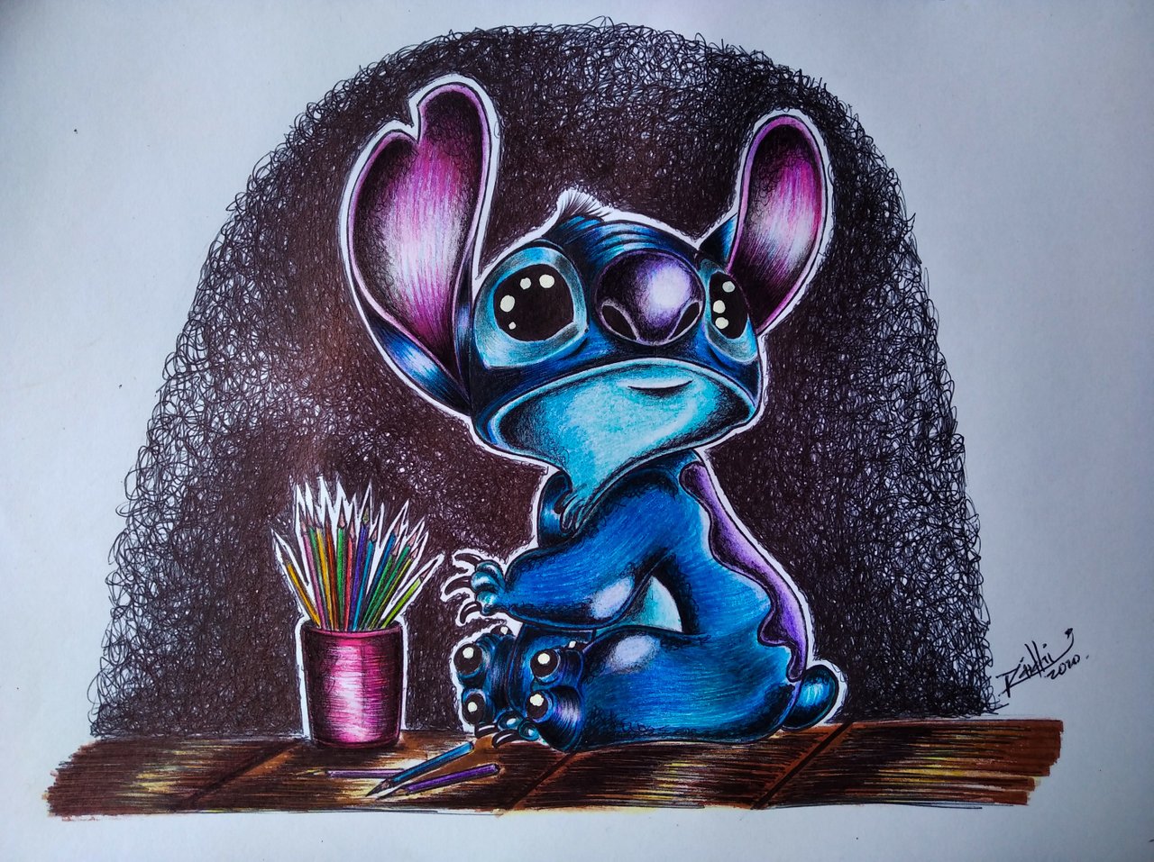 photo Imagenes De Stitch Para Dibujar A Color peakd
