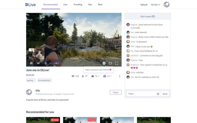 Streaming On Dlive Hive - Classic Ocean Illustration - Full HD