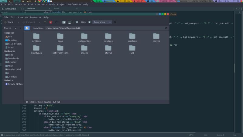 Github Christitustech Titus Awesome Custom Awesomewm Theme - Download Beautiful Abstract Wallpaper | High Resolution