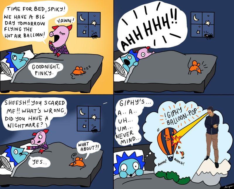 Spiky Week - Premium Dark Illustration - Desktop